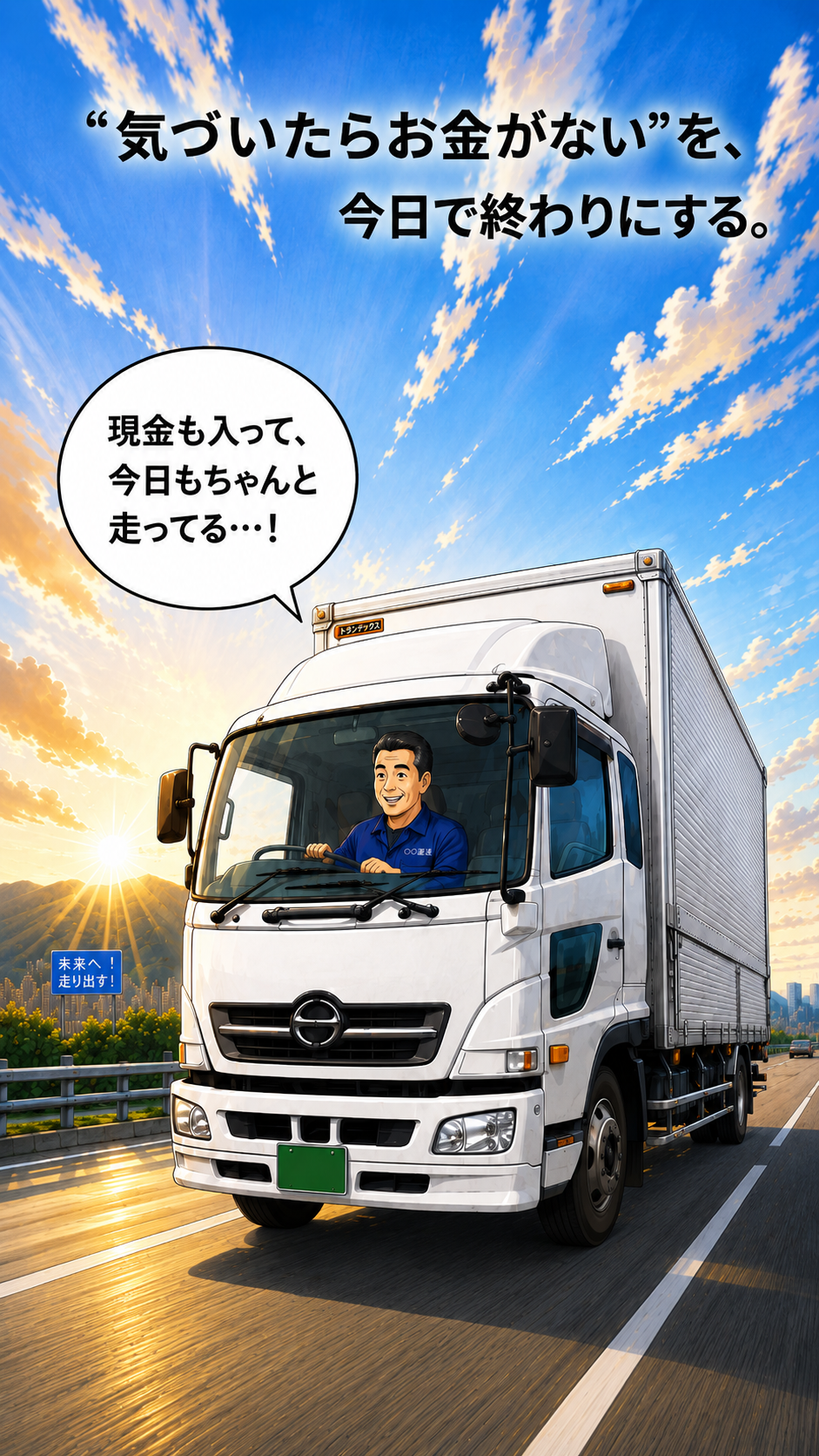 運送会社の漫画